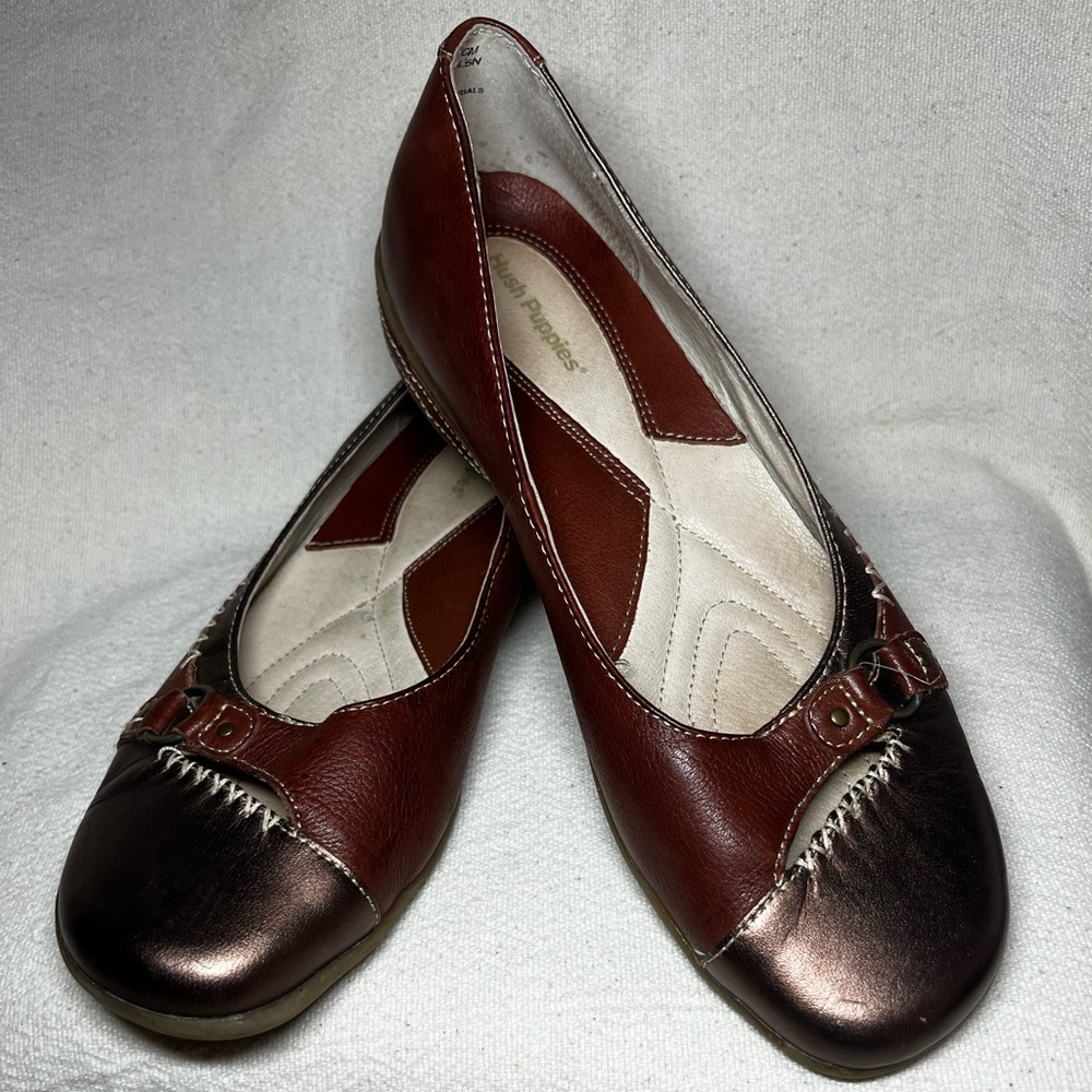 Women’s Hush Puppies Brown Size 8 Dress Shoes